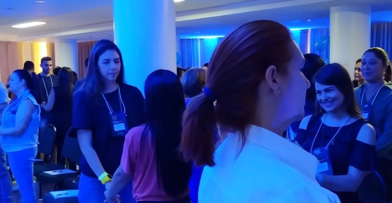 Networking e conexões no evento