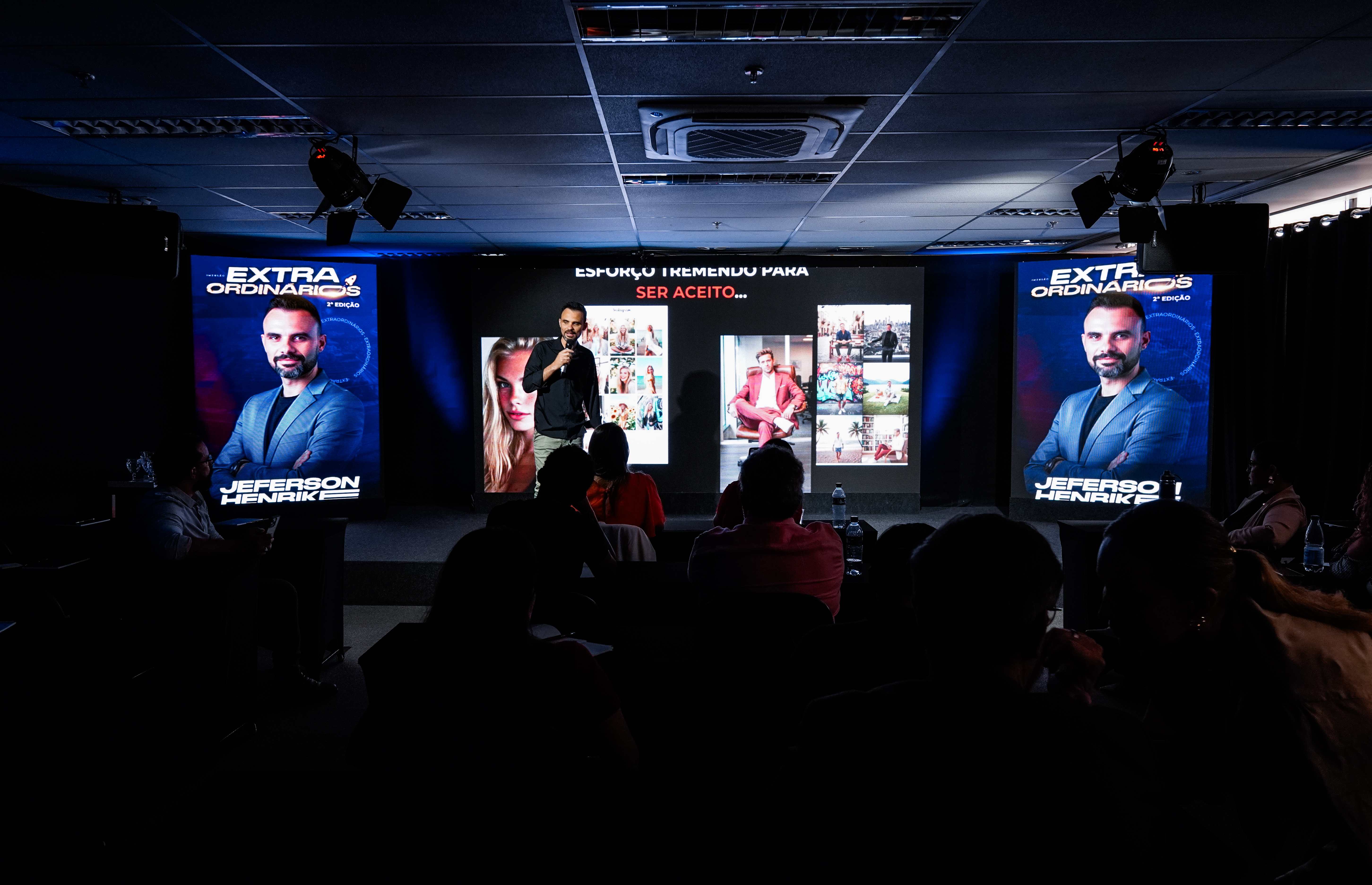 Momento de reflexão no evento